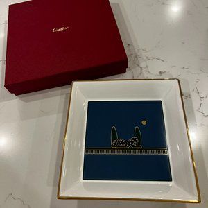 Cartier Decorative Leopard Plate